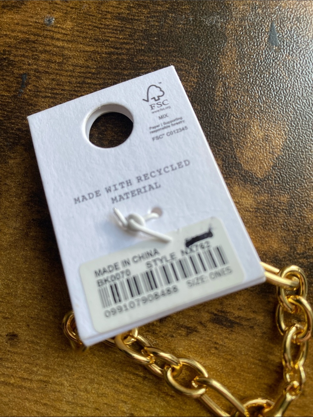 NWT MADEWELL Stone Spinner Bag Charm - Picture 10 of 10